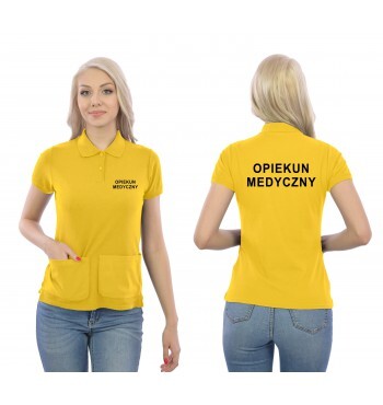 Opiekun Medyczny Koszulka Polo Z Kieszeniami Medyczna