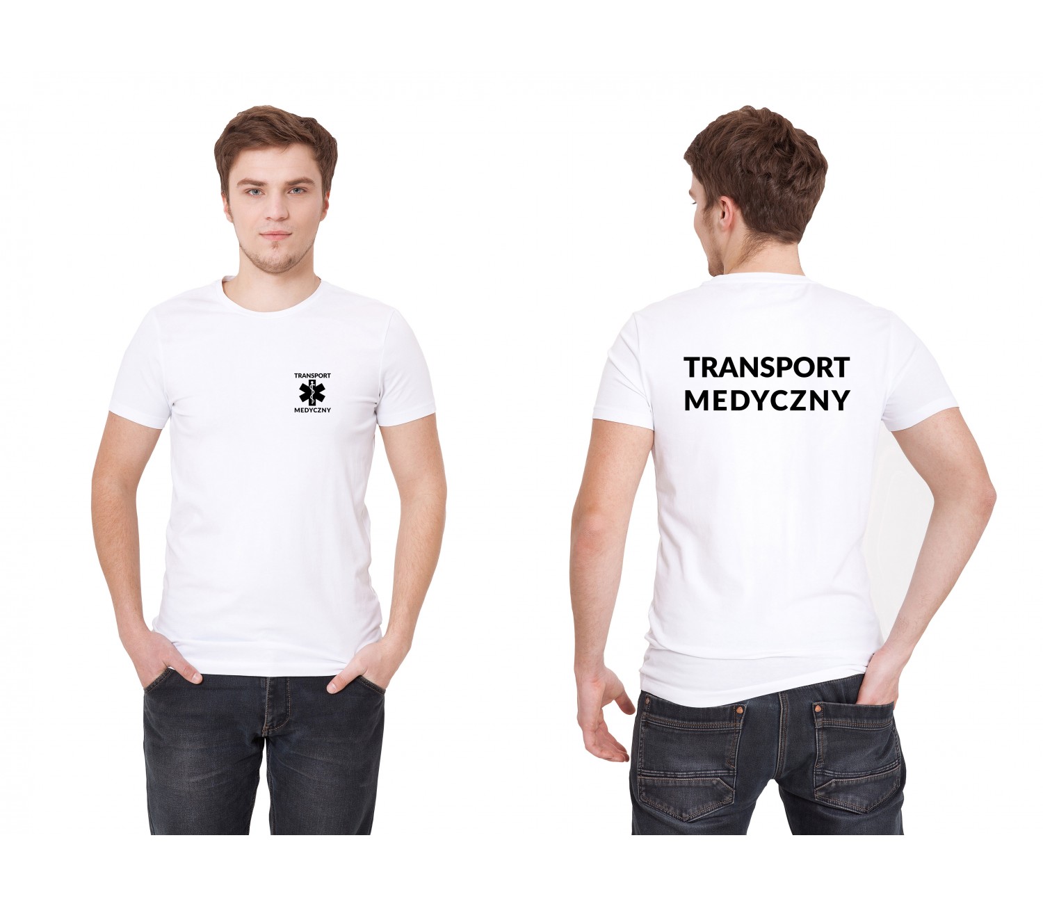 Transport Medyczny Koszulka Męska Medyczna