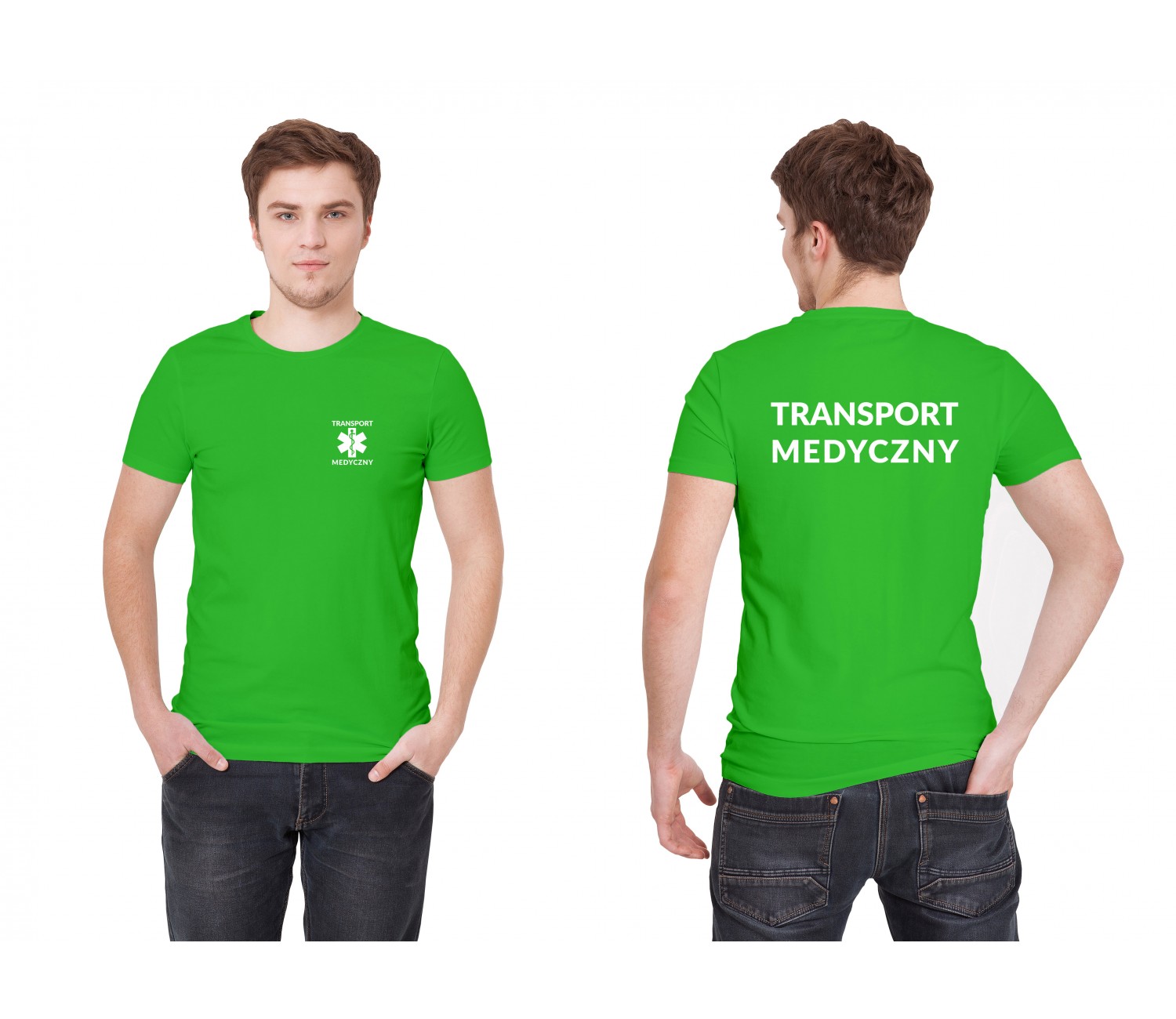Transport Medyczny Koszulka Męska Medyczna