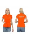 Ratownictwo Medyczne Koszulka Polo Z Kieszeniami Medyczna Pomarańczowy Napis