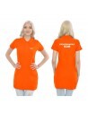 Pielęgniarka SOR Koszulka Tunika Polo Medyczna Pomarańczowy Napis