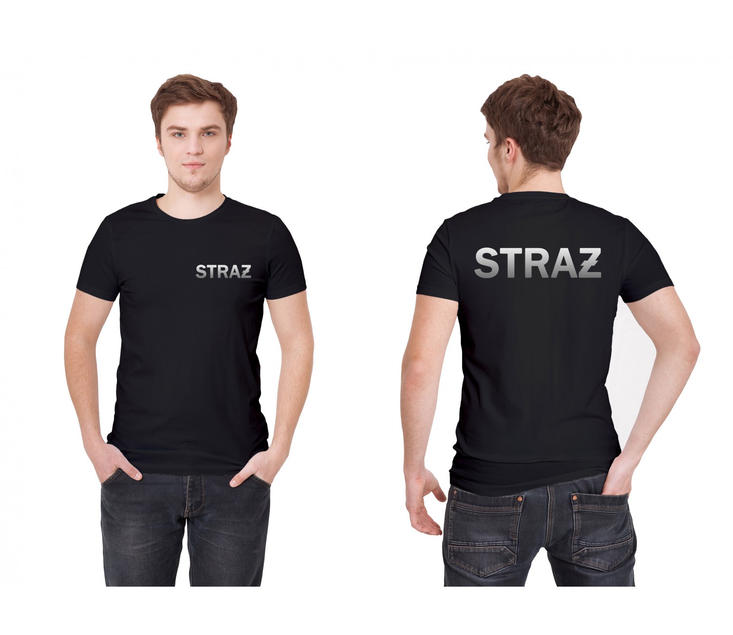 Straż Pożarna- Koszulka służby Męska SM03
